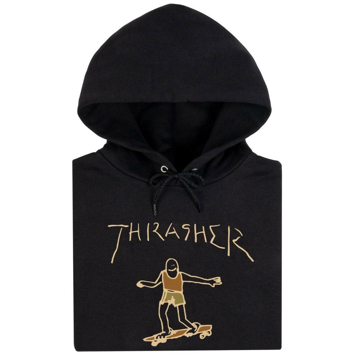 Thrasher - Gonz Hoodie Black/Brown.