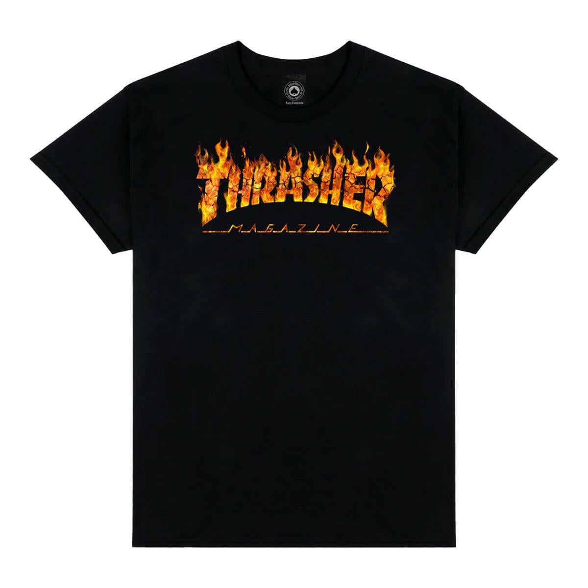Thrasher - Inferno Tee Black.