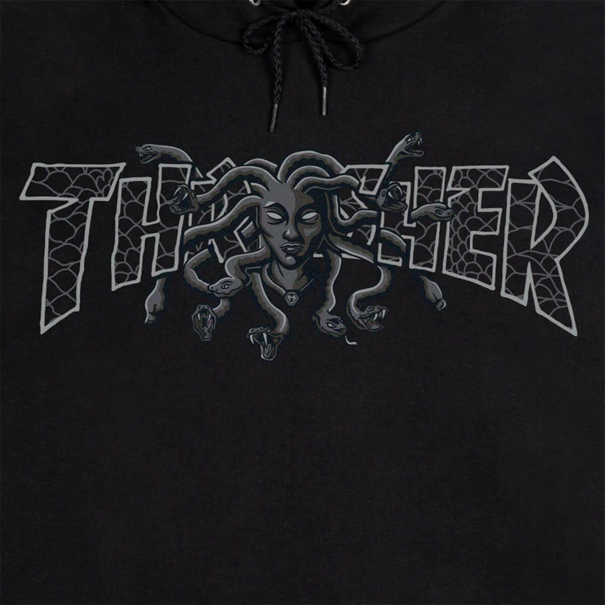 Thrasher - Medusa Hoodie Black.