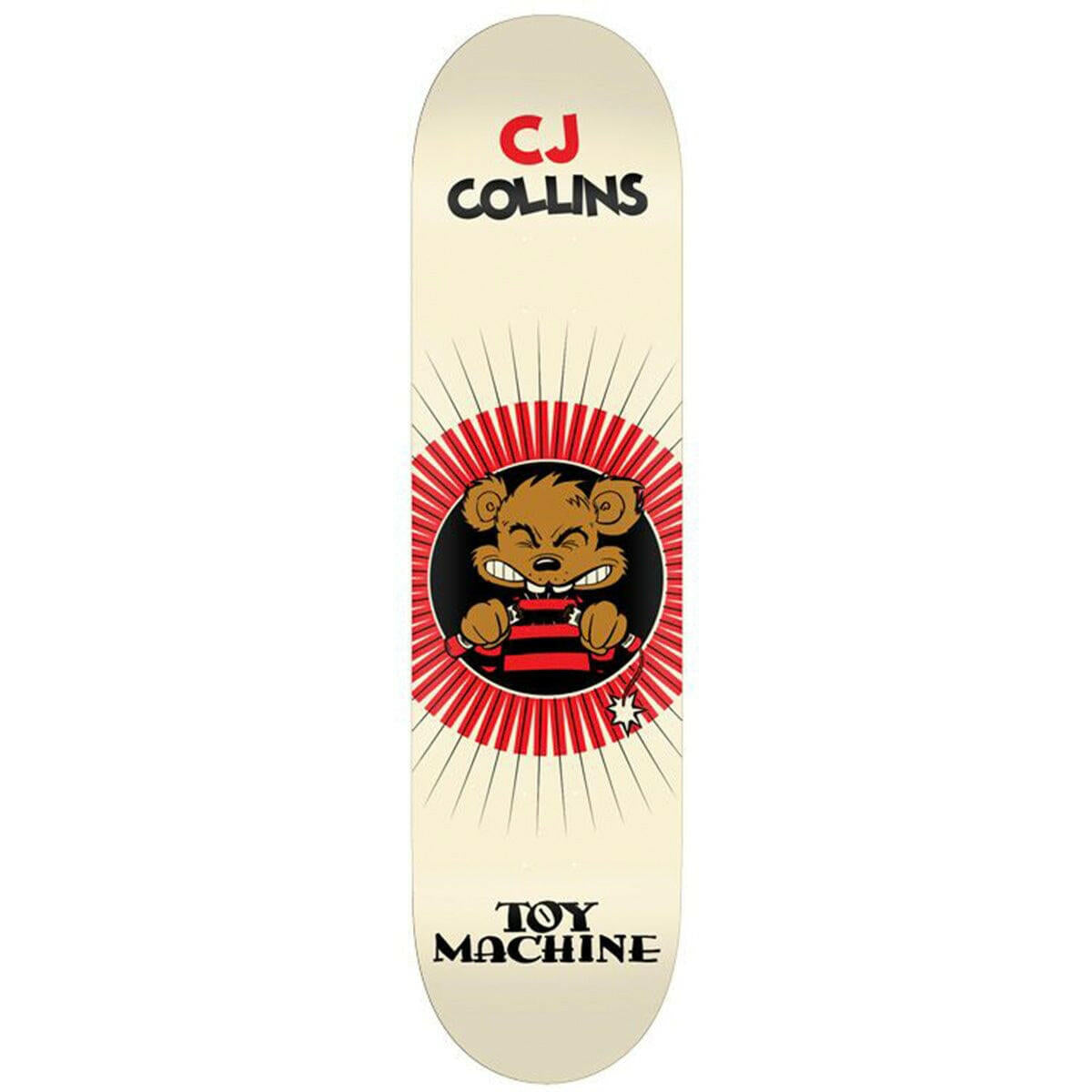 Toy Machine - CJ Collins Toons 8.0 Skateboard Deck.