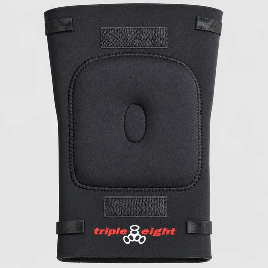 Triple 8 SP Knee Gasket Black single front view