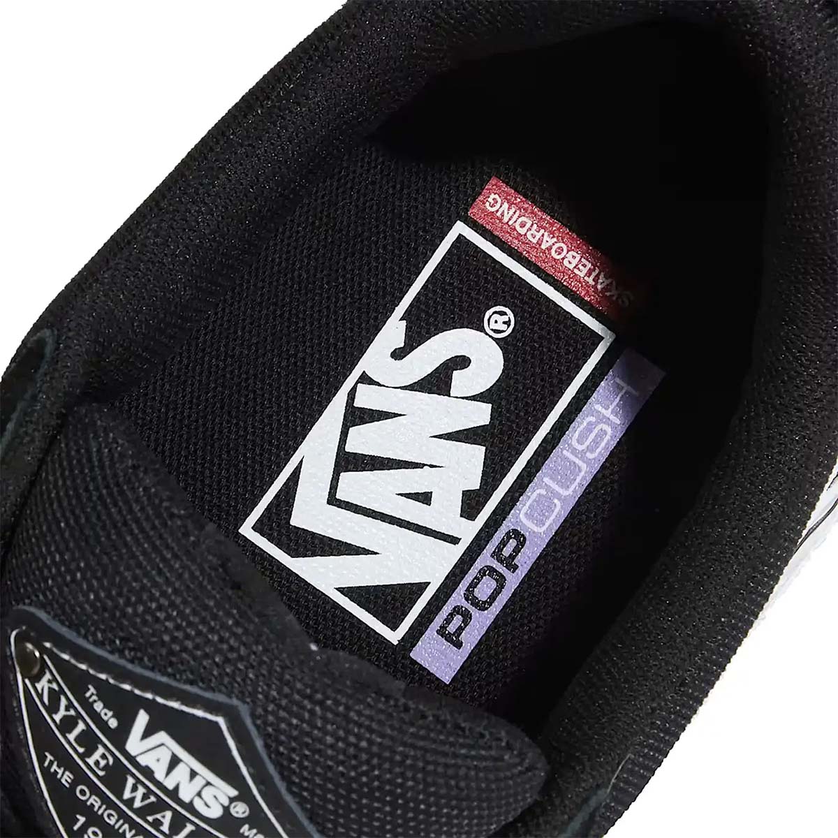 Vans Skate Kyle Walker Wafflecup Shoes Black/White
