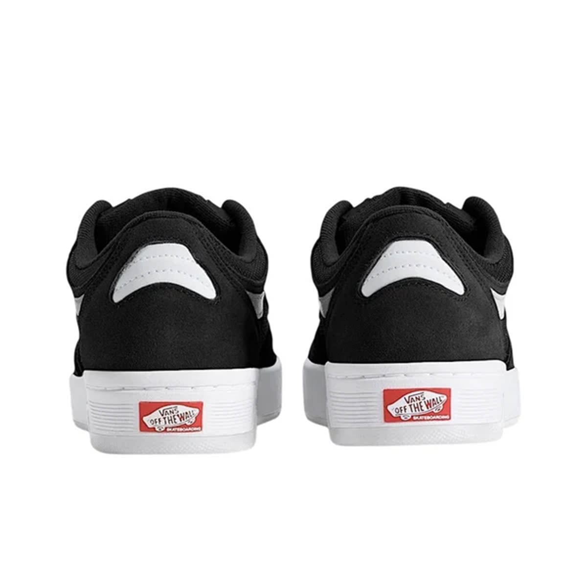 Vans Skate Rowan Z3 Shoes Black/White/Red Heel