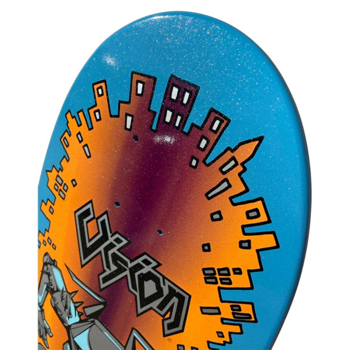 Vision - Tom Groholski Robot LTD Blue 9.5 Reissue Skateboard Deck.