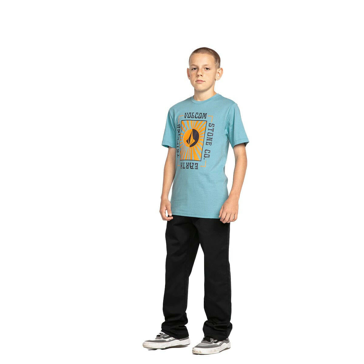 Volcom - Frickin Regular Stretch Youth Pants Black.