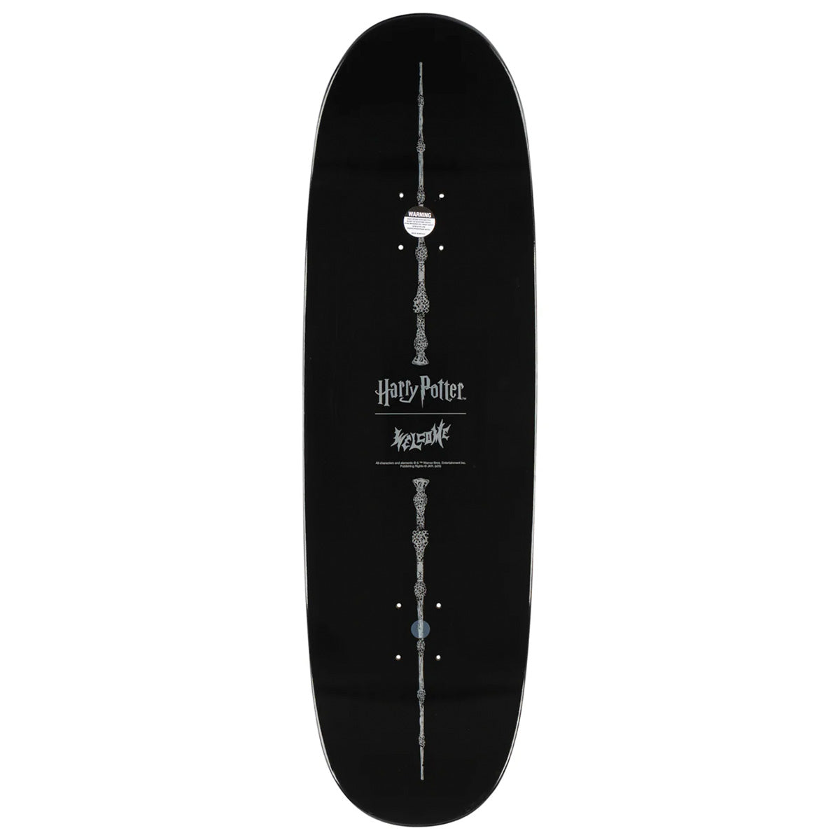 Welcome Harry Potter Finale on Boline 2.0 9.5 Skateboard Deck Top