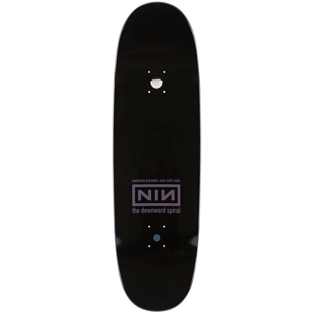 Welcome - X Nine Inch Nails Burn 9.5 Skateboard Deck.