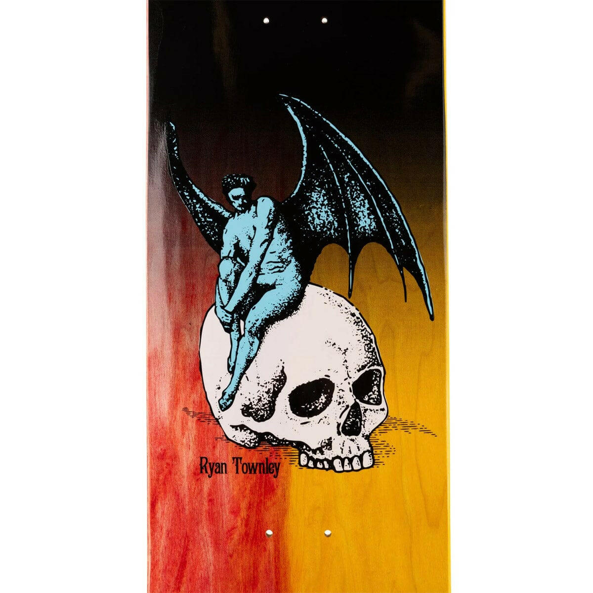 Welcome - Ryan Townley Nephilim on Enenra Black 8.5 Skateboard Deck.