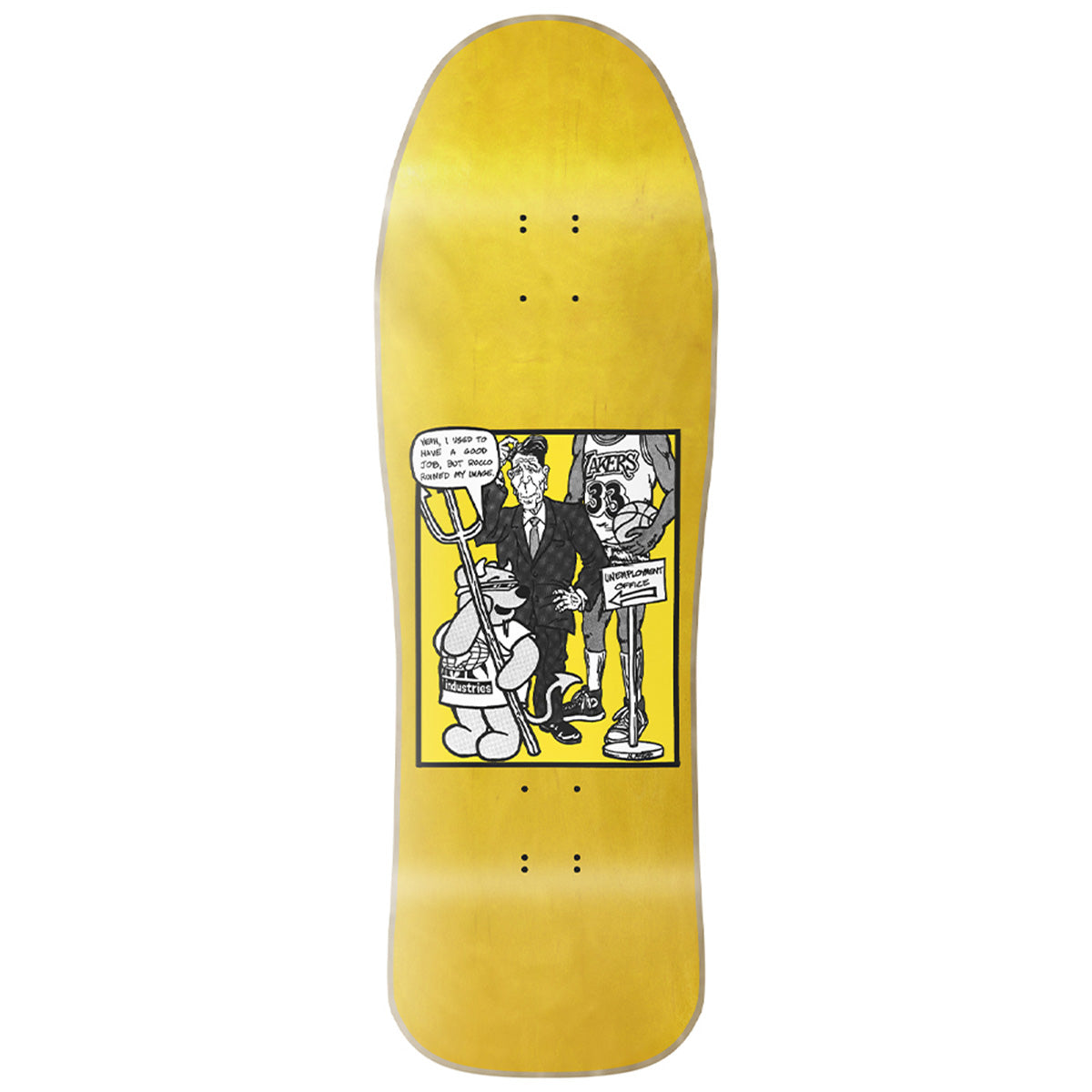 World Industries - Steve Rocco III 9.75 Reissue Skateboard Deck.
