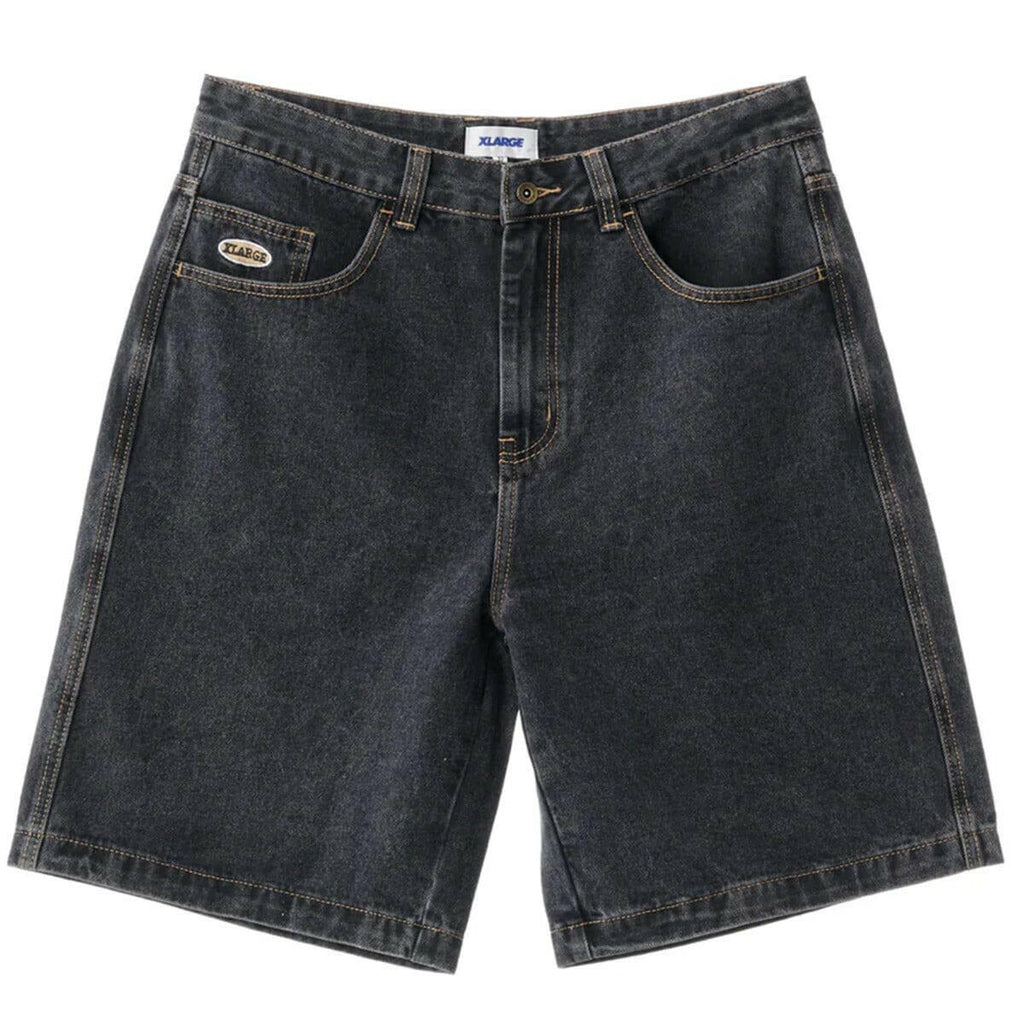 Xlarge Spray Bull Denim 91 Short Washed Black