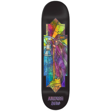 Zero - Adam Arunski Stained Glass 8.5 Skateboard Deck.