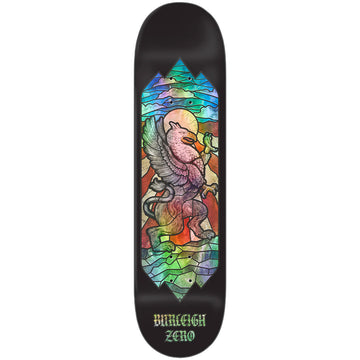 Zero - Brandon Burleigh Stained Glass 8.5 Skateboard Deck.