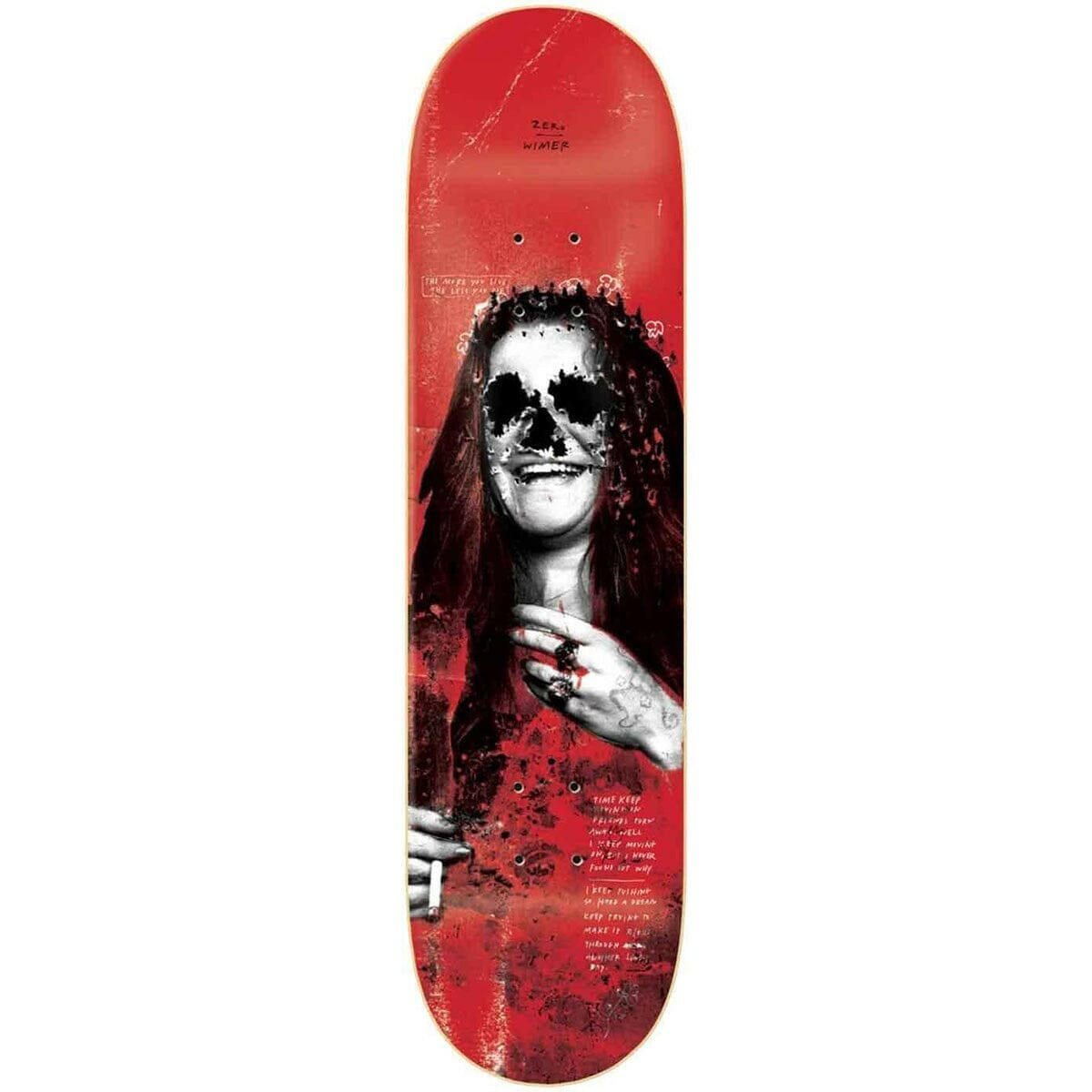 Zero - Chris Wimer 27 Club 8.375 Skateboard Deck.