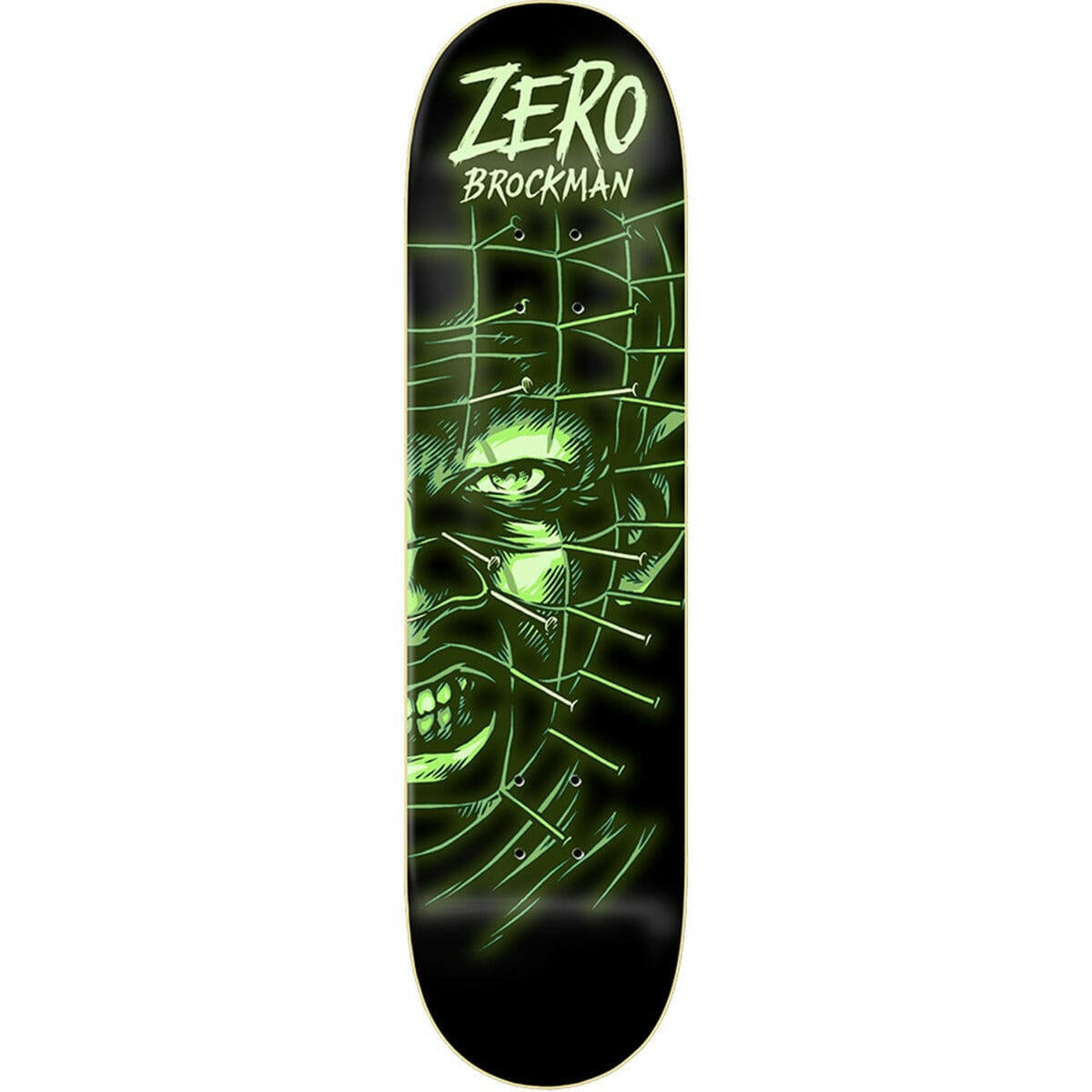 Zero - James Brockman Fright Night GITD 8.25 Skateboard Deck.