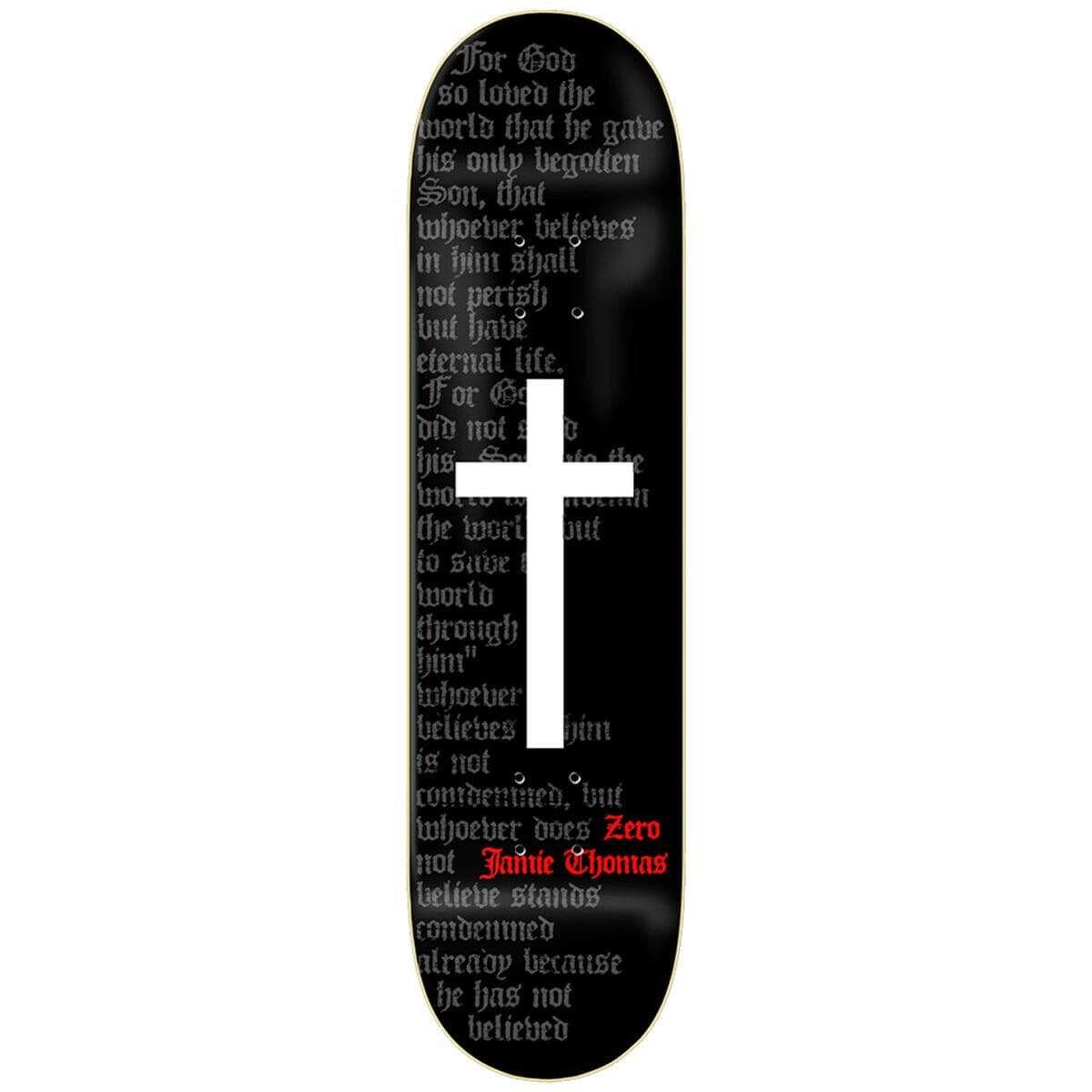 Zero - Jamie Thomas OG Cross 8.25 Skateboard Deck.