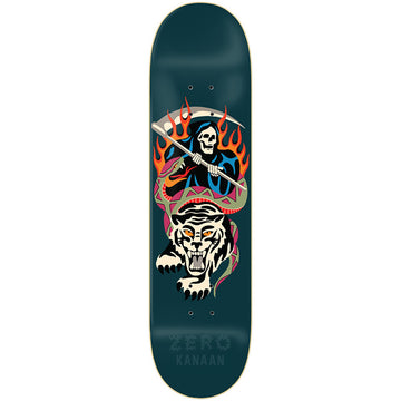 Zero - Kanaan Deron White Tiger 8.5 Skateboard Deck.