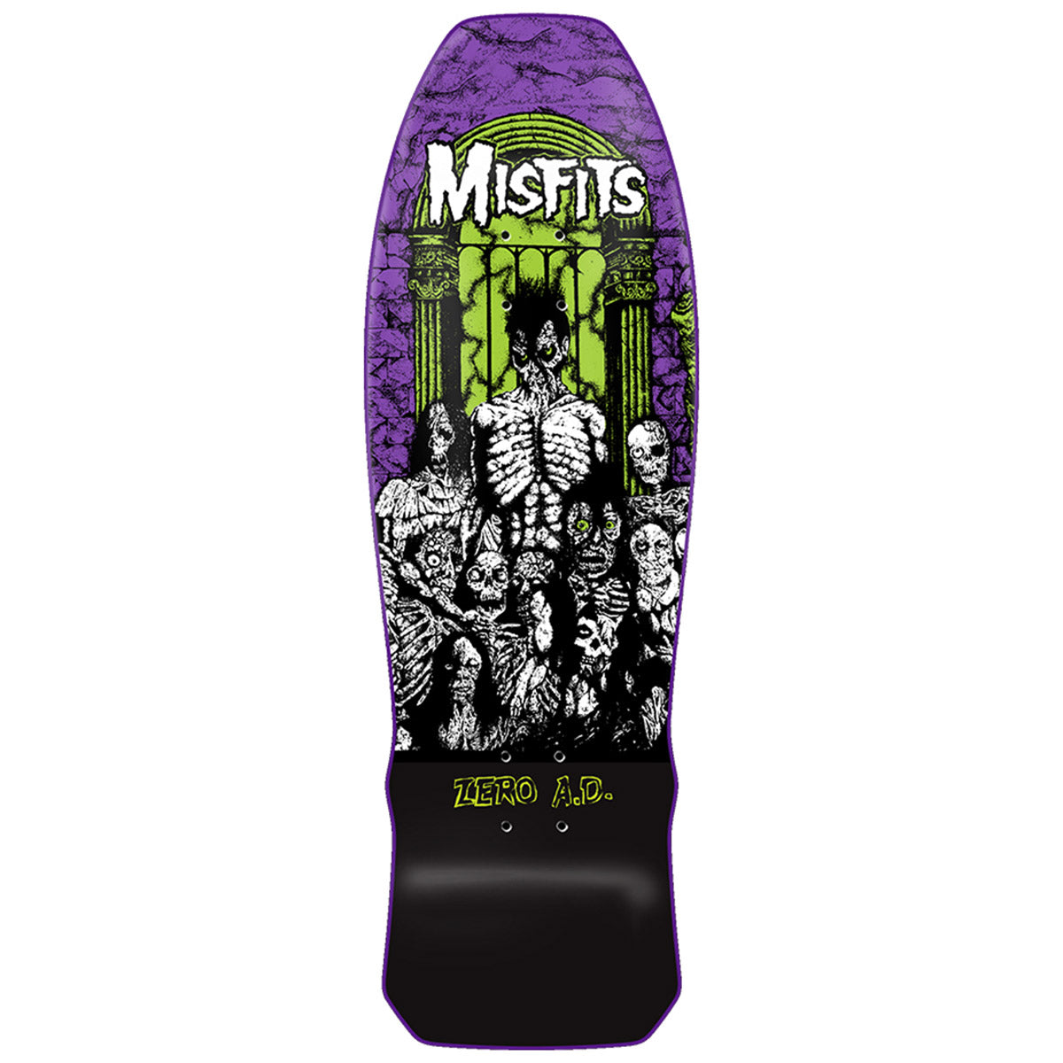Zero - Misfits Earth A.D. 10.0 Skateboard Deck.