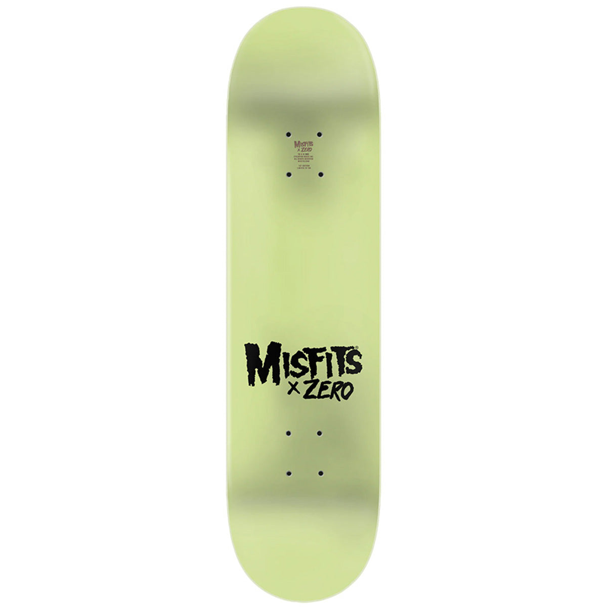 Zero Misfits Horror Business Skateboard Deck Top