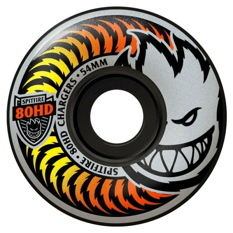 Spitfire - Chargers Conical Full Fade Black 58MM 80HD Skateboard Wheels.