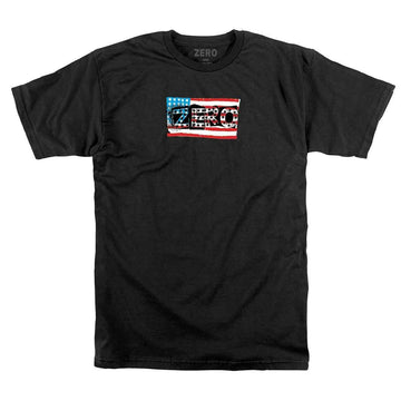 Zero - American Punk Mens Tee Black.