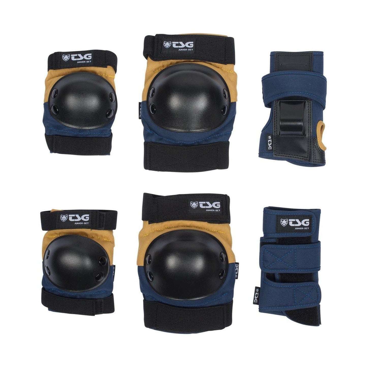 TSG - Junior Pad Set Night Blue/Dusk Yellow.