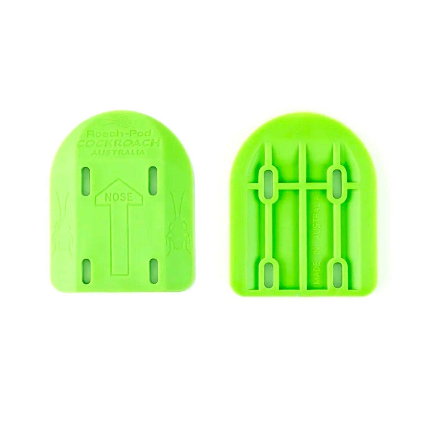 Cockroach - Roach Pods Riser Pads Fluro Green.