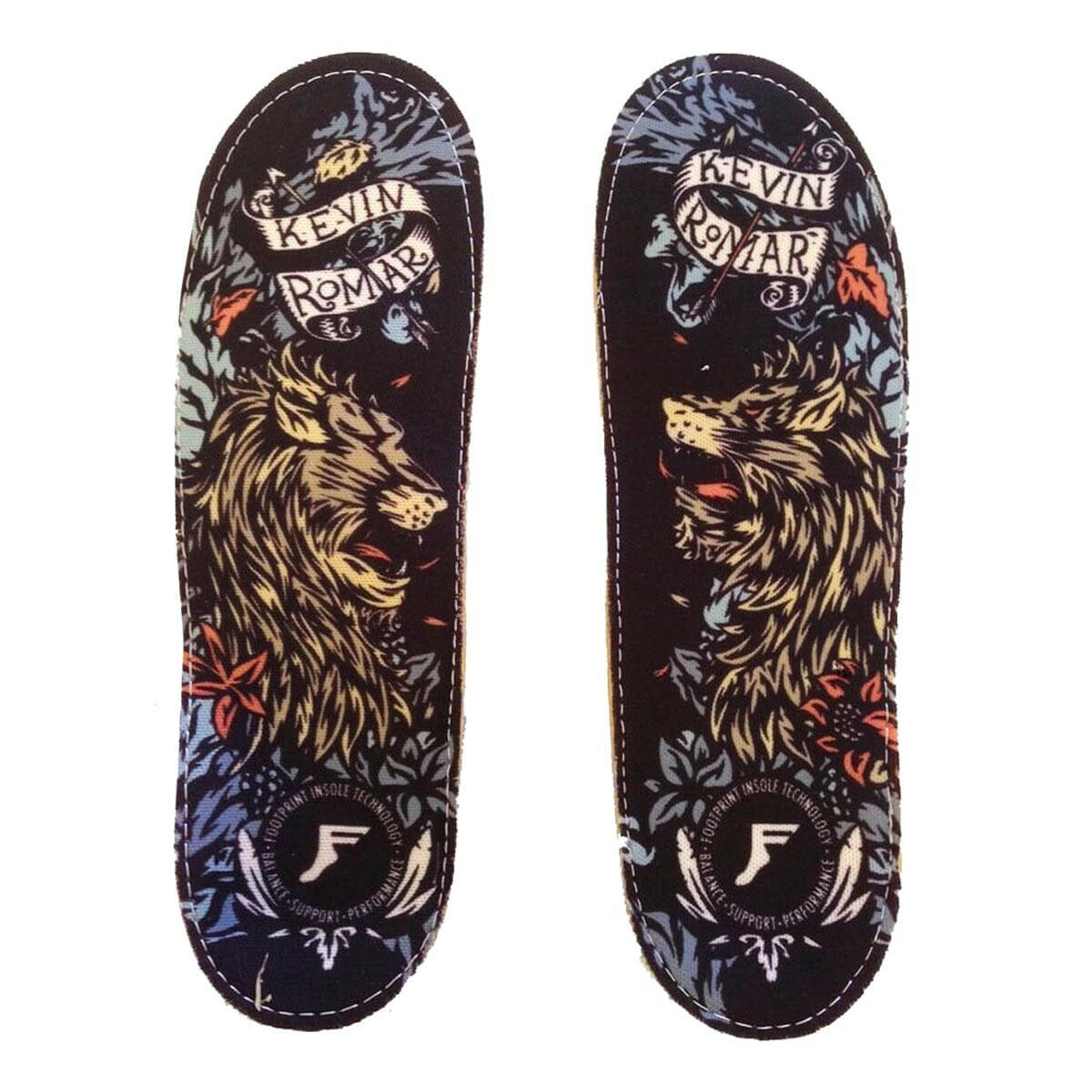 Footprint - Kingfoam Kevin Romar Insoles.