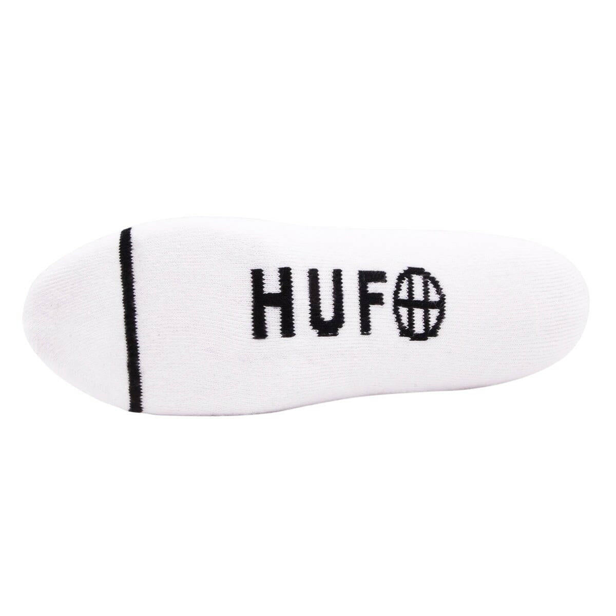 Huf - Classic H Crew Socks White.
