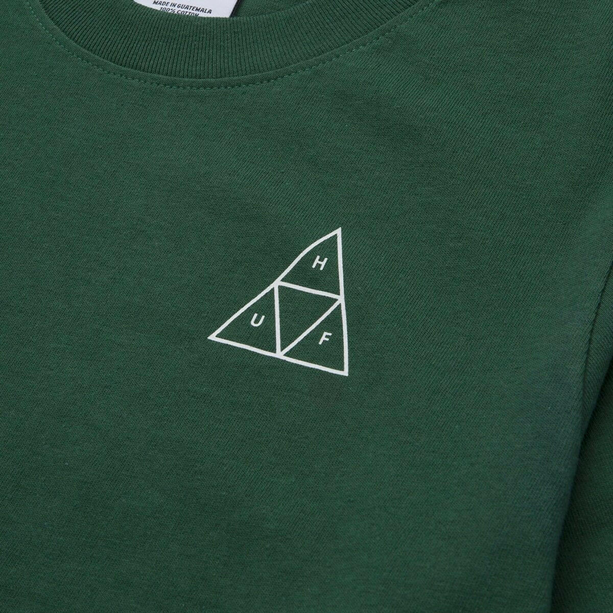 Huf - Triple Triangle Womens Relax Tee Dark Green.
