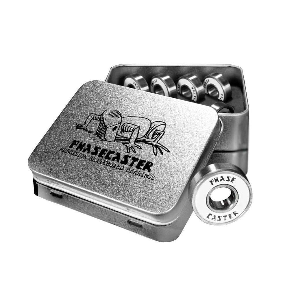 The Heated Wheel Phasecaster Precision Skateboard Bearings