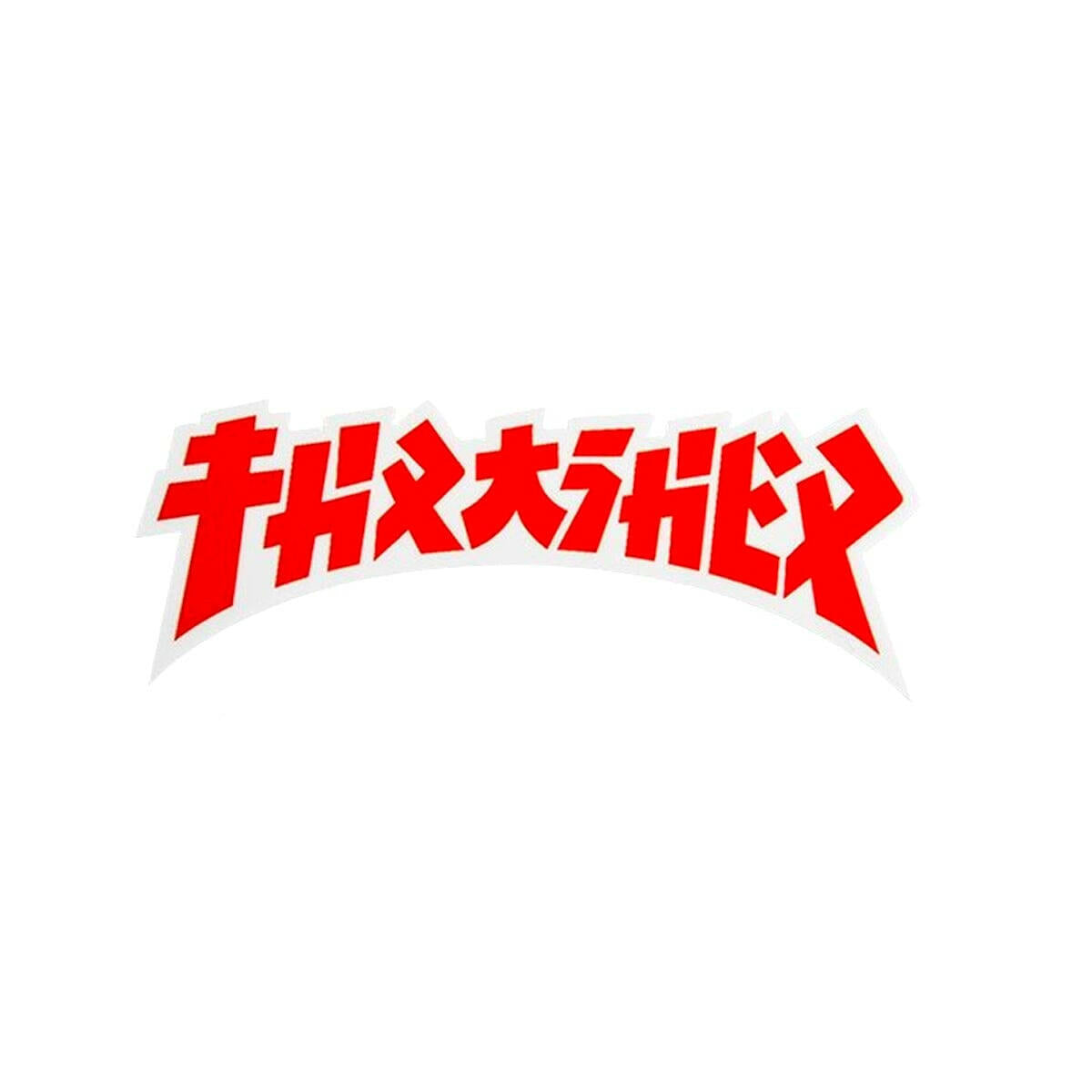Thrasher - Godzilla Die Dut 4" Sticker.
