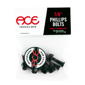 Ace - 7/8 Phillips Bolts Black.