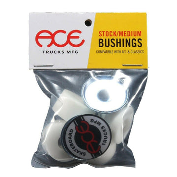 Ace - Stock/Medium Bushings White.