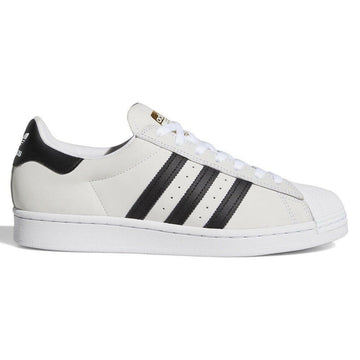 Adidas - Superstar Adv Shoes White/Black/Gold.