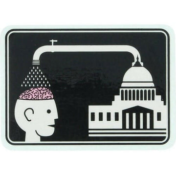 Alien Workshop Brainwashed 3" Sticker.