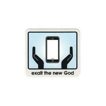 Alien Workshop Exalt New God 3" Sticker.