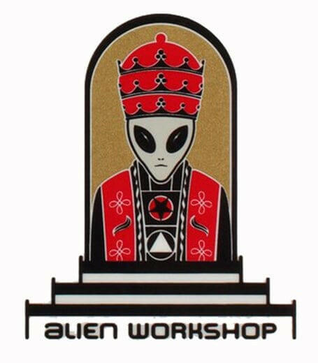 Alien Workshop Priest 3.5" Sticker.