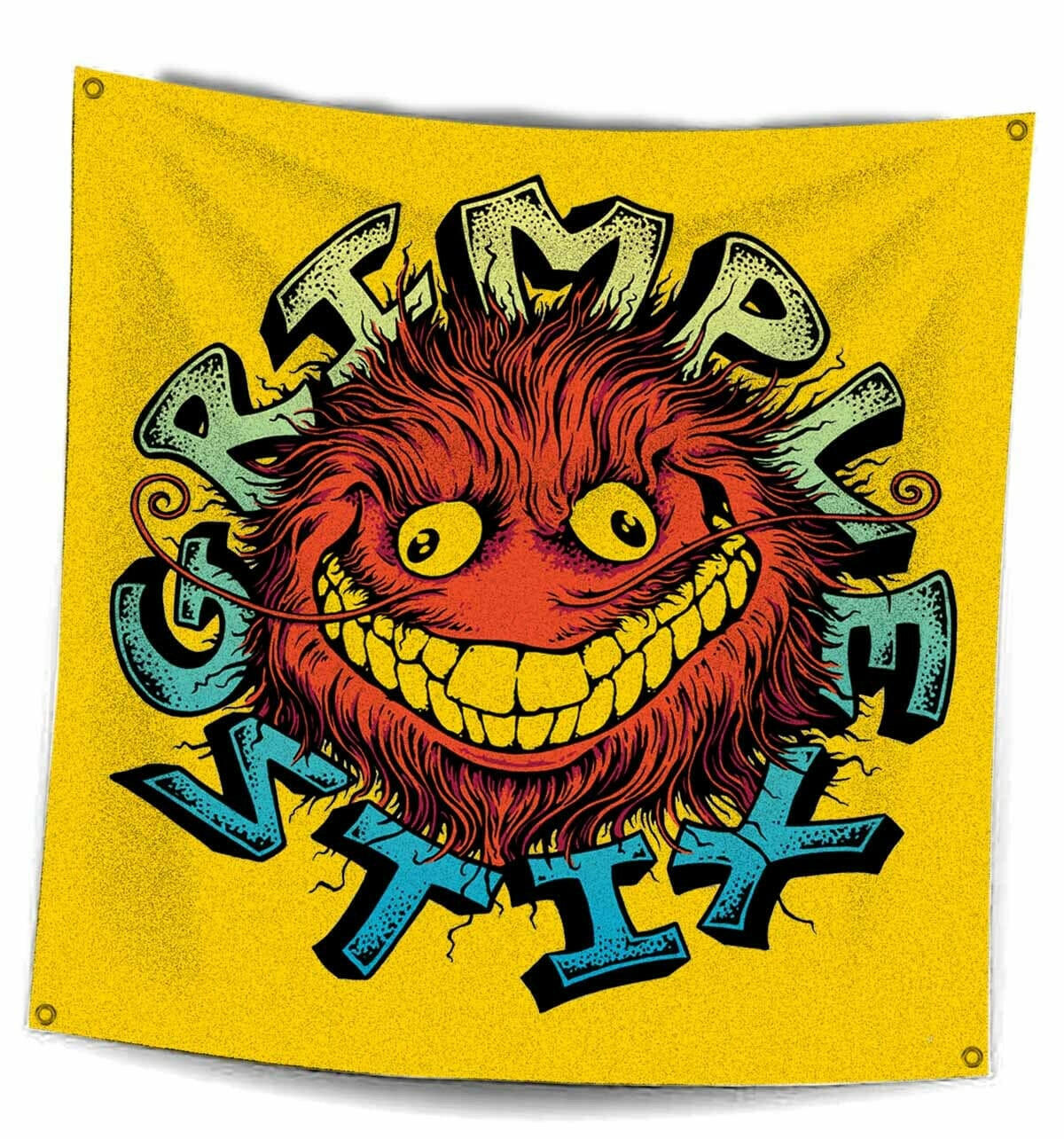 Anti Hero Grimple Stix Banner Yellow.