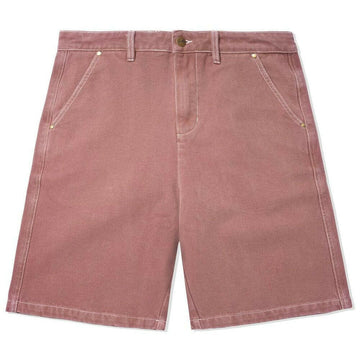 Butter Goods - Washed Canvas Work Shorts Brick.