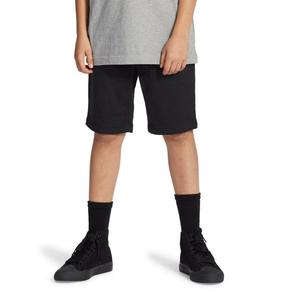 DC - Worker Relaxed Fit Youth Shorts Black.