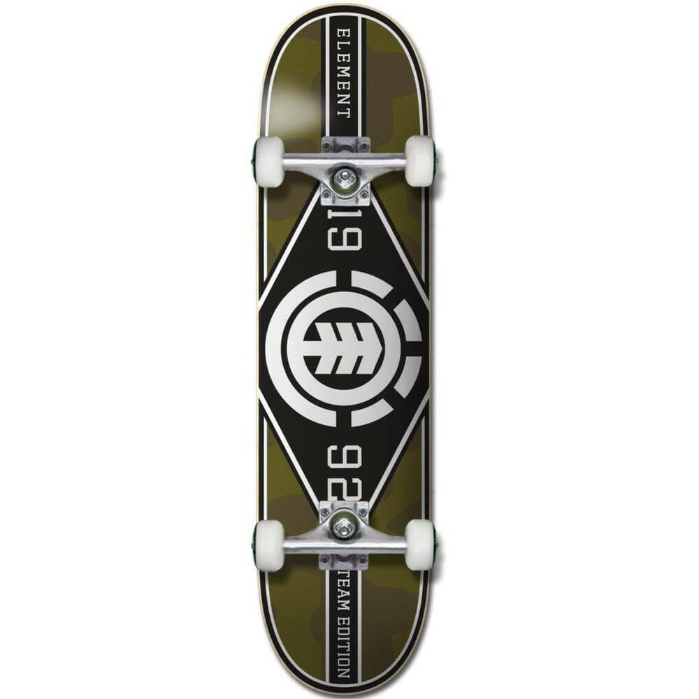 Element - Camo Major League 7.5 Complete Skateboard.