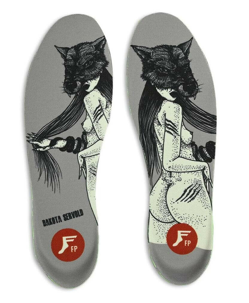 Footprint - Kingfoam Elite High Dakota Servold Insoles.