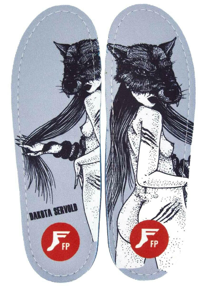 Footprint - Kingfoam Orthotic Elite Dakota Servold Insoles.