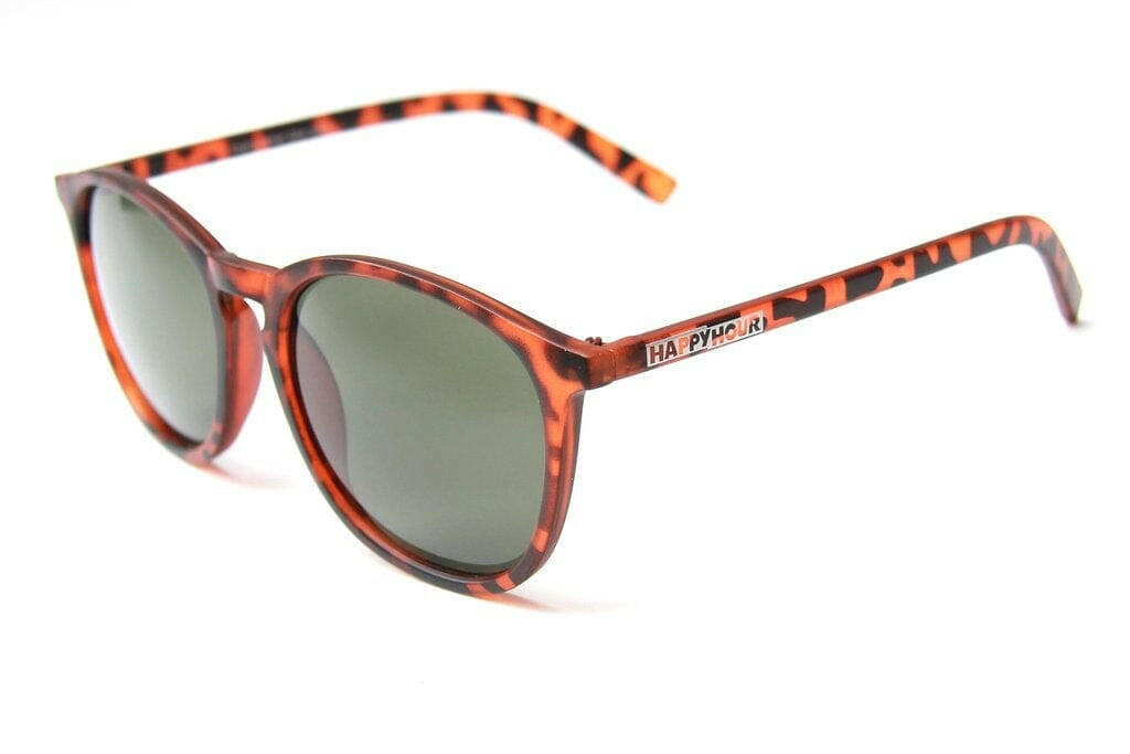 Happy Hour - Dickson Flap Jacks Sunglasses Frosted Tortoise.