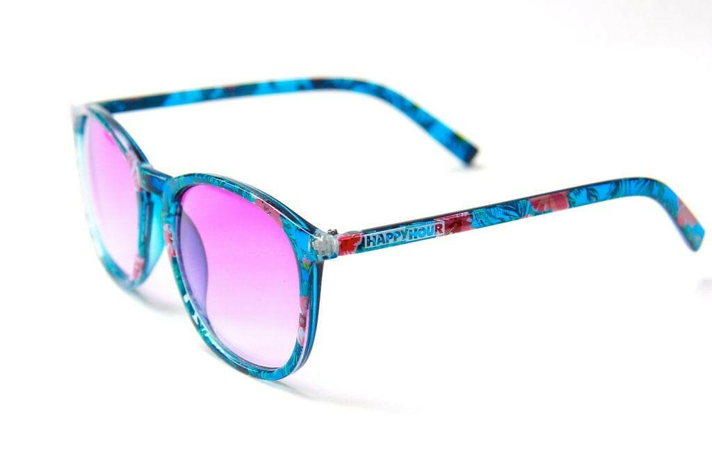 Happy Hour - Dickson Flap Jacks Sunglasses Hawaiian Breeze.