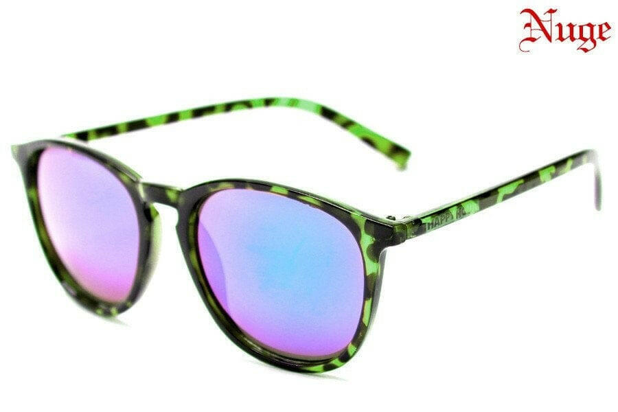 Happy Hour - Nuge Flap Jacks Sunglasses Green/Tortoise Gloss.
