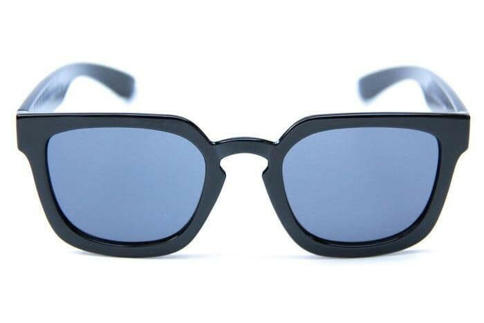 Happy Hour - Wolf Pup Sunglasses Gloss Black.