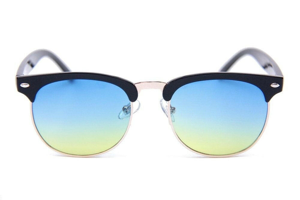 Happy Hour - G2 Sunglasses Black Gloss/Ocean Fade Lens.