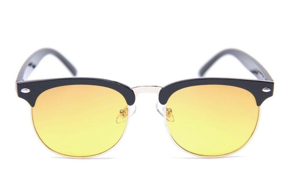 Happy Hour - G2 Sunglasses Black Gloss/Orange Fade Lens.