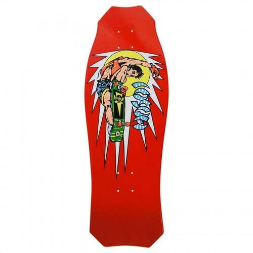 Hosoi - Rocket Air Mini Hammerhead Red 10.25" Reissue Skateboard Deck.